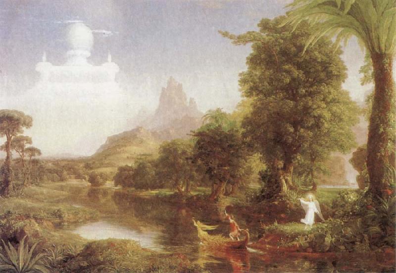 Thomas Cole The Voyage of Life France oil painting art
